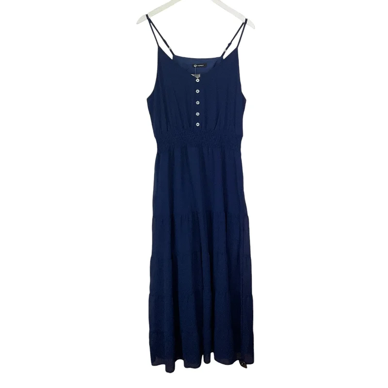 Dress Casual Maxi By Clothes Mentor In Blue, Size: L