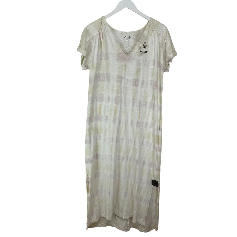 Dress Casual Maxi By Wonderly In Tie Dye Print, Size: S