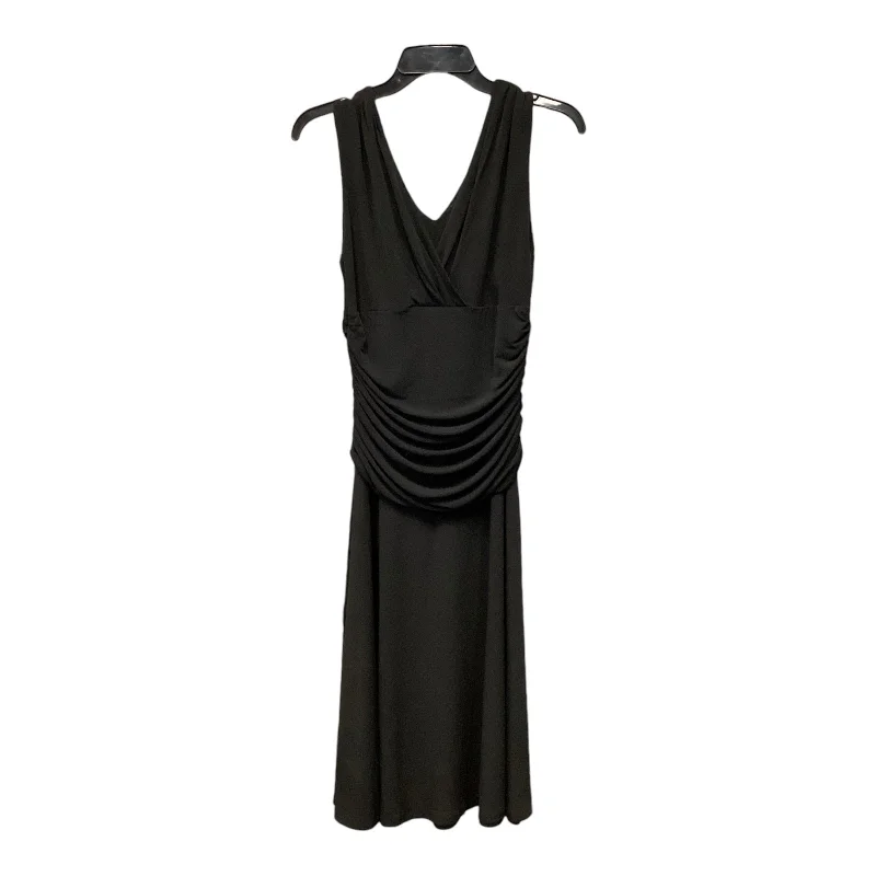 Dress Party Midi By Bcbgmaxazria In Black, Size: S